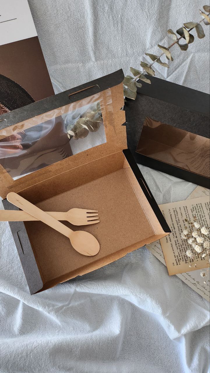 LUNCH BOX WINDOW MEDIUM - BLACK