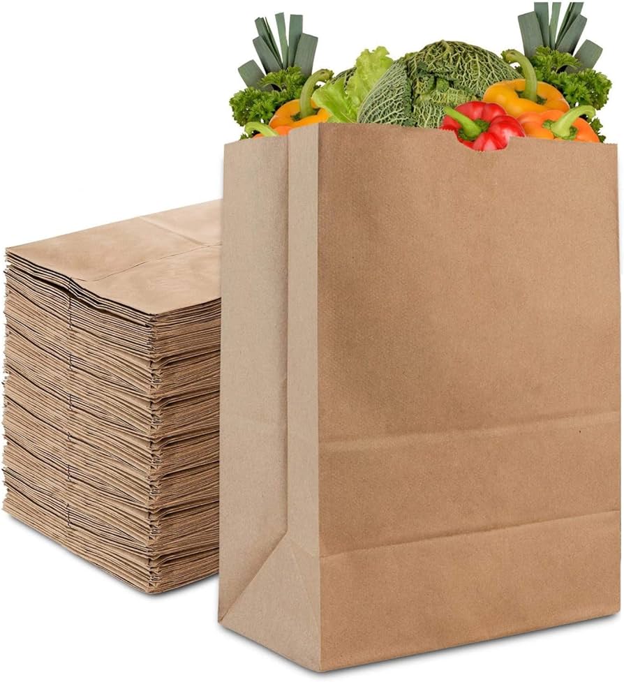 #01 Heavy Duty Paper Checkout Bag - Kraft