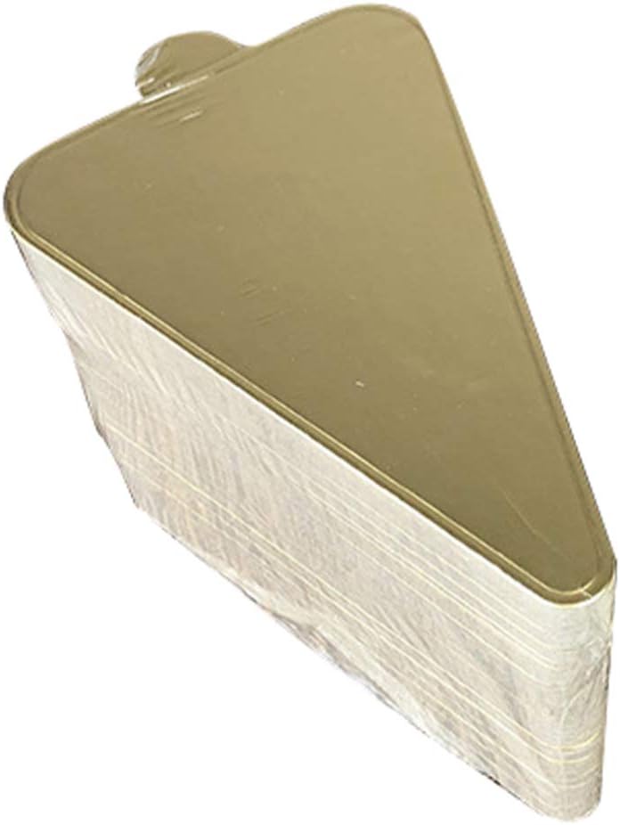 Gold Paper Plate (Triangle)