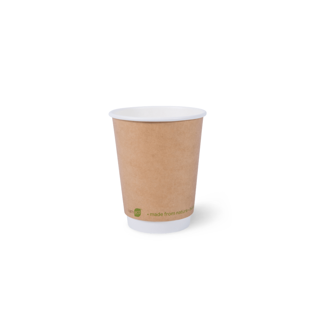12OZ SMOOTH DOUBLE WALL HOT CUP - CLASSIC