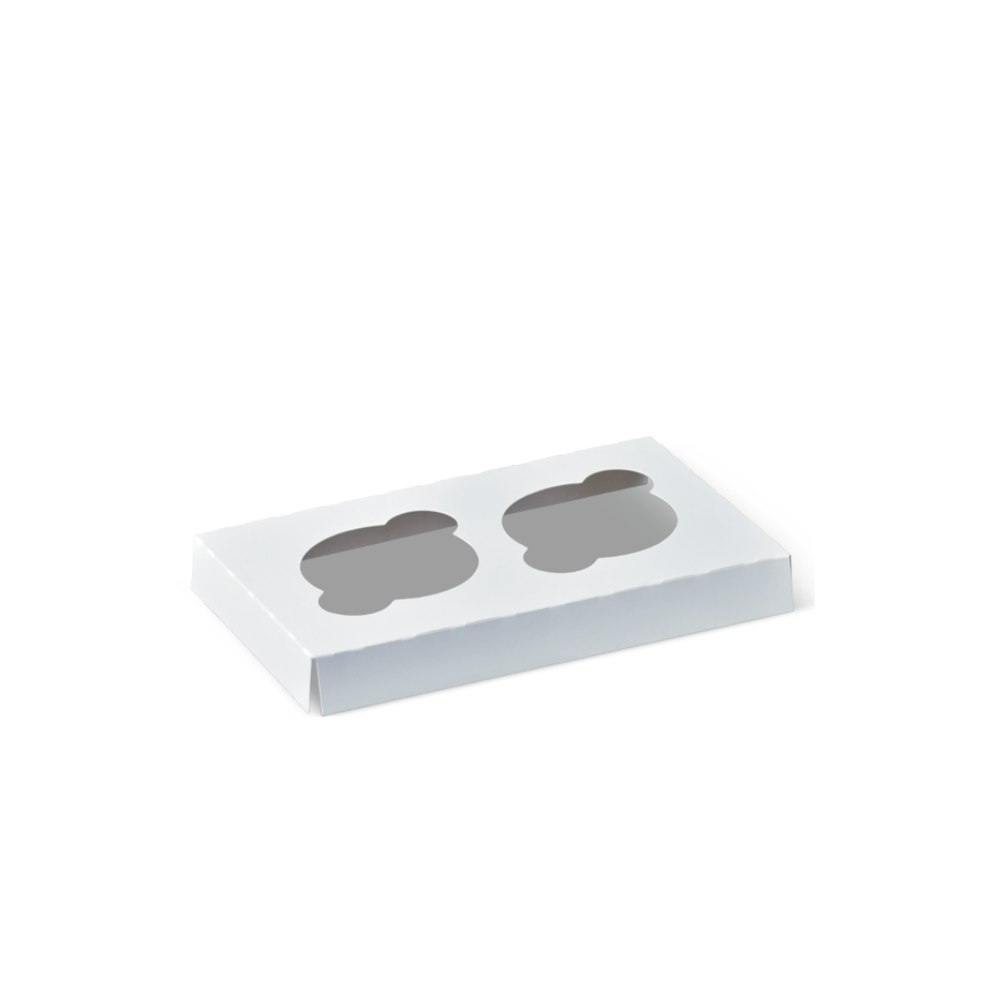 2 CUPCAKE INSERT - WHITE