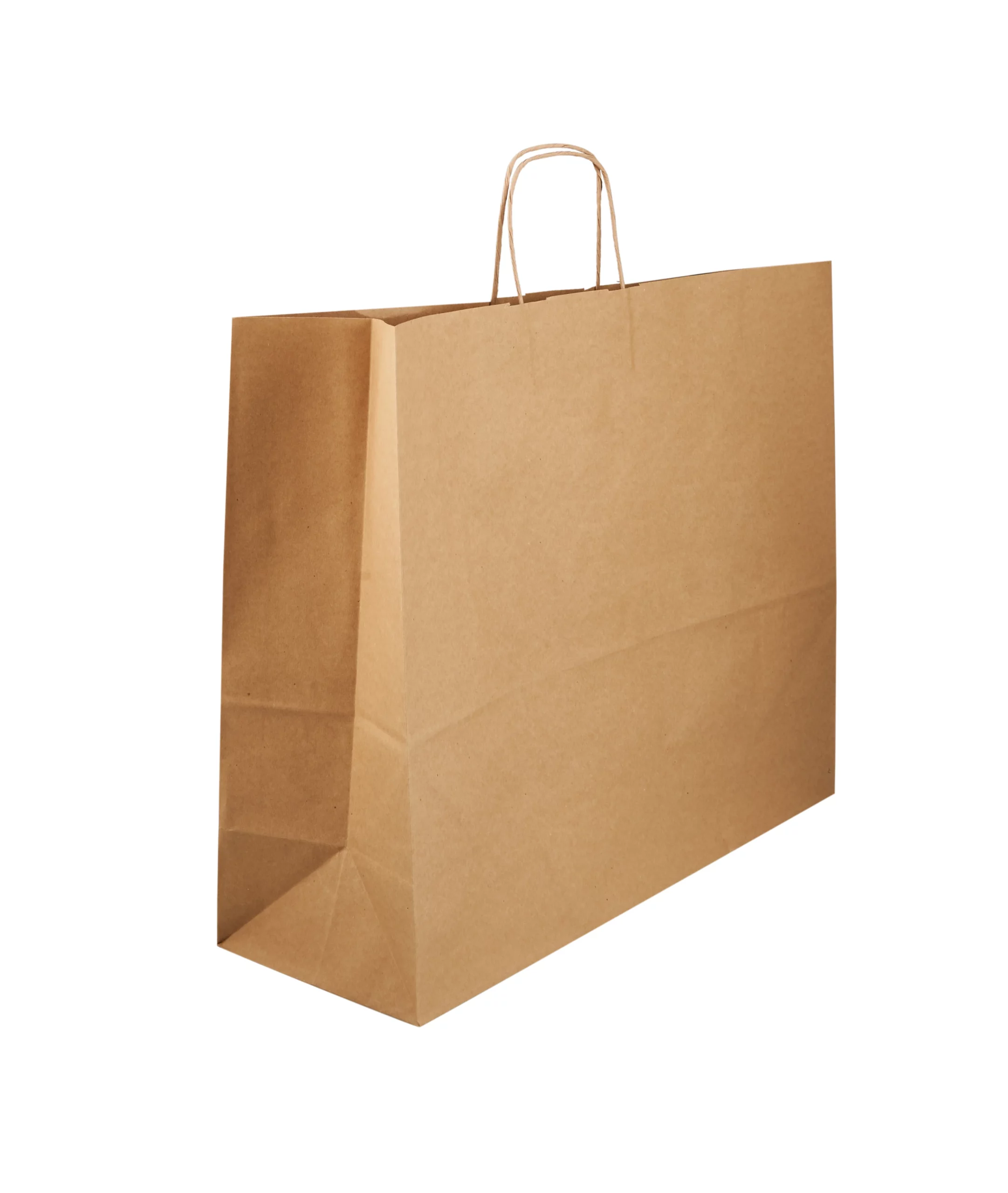 #50 TWISTED HANDLE PAPER BAG-KRAFT