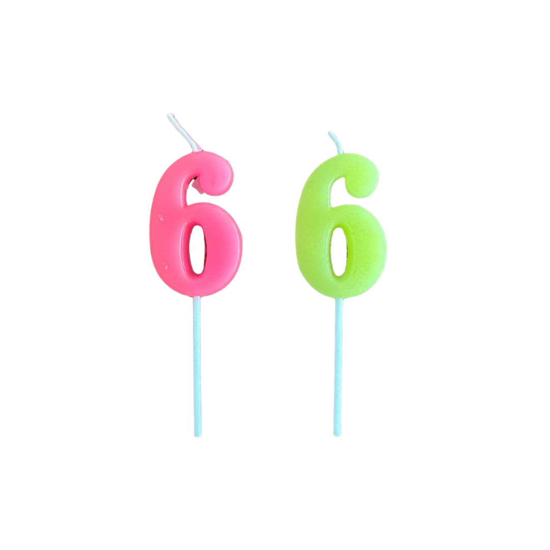 70mm Number Candle (6)