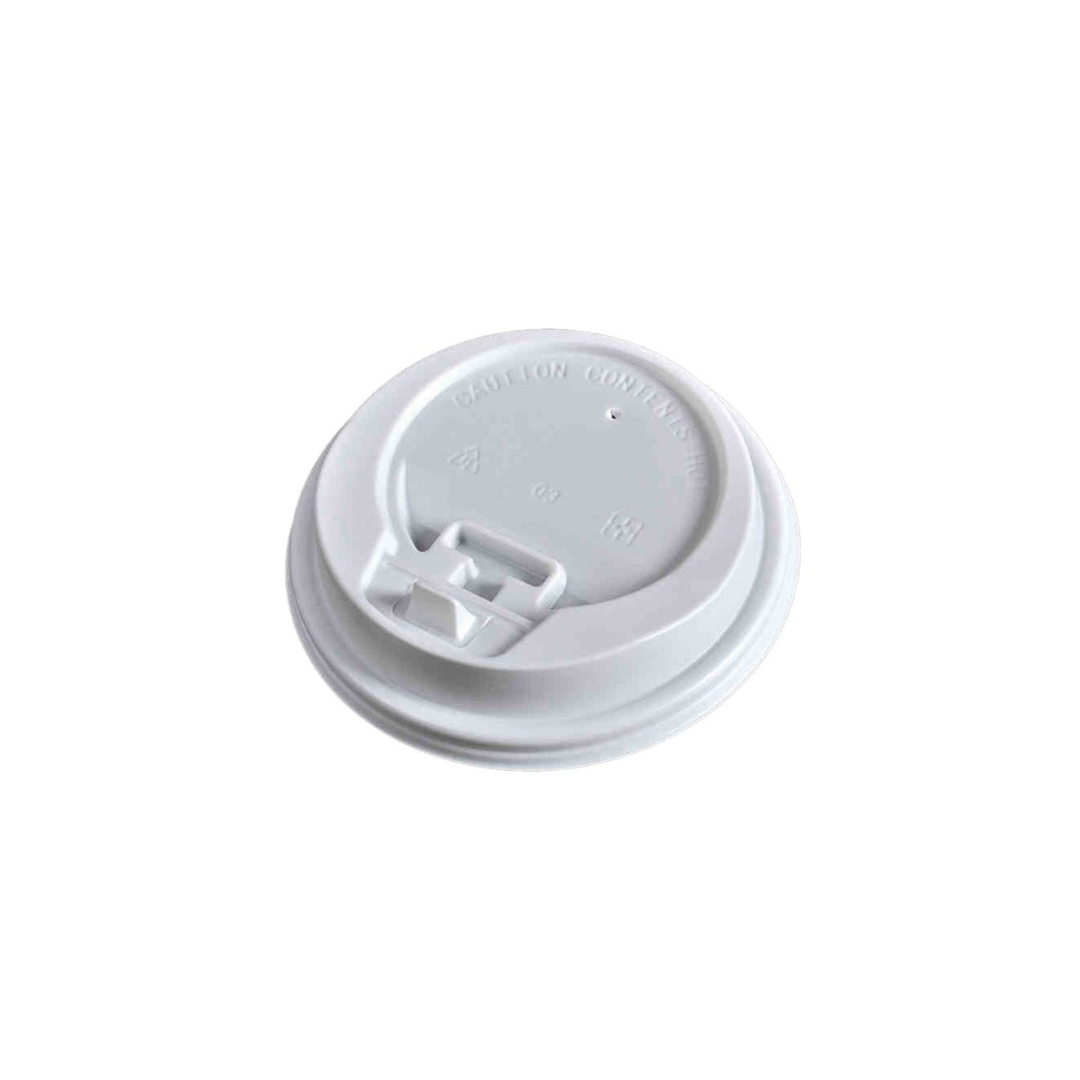 8oz Reclosable PS Lid - White
