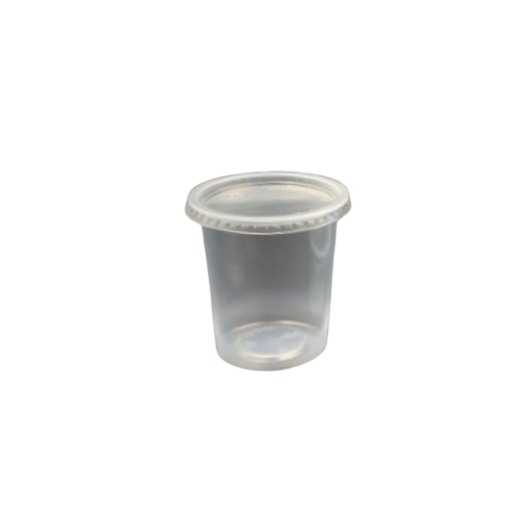 8oz Round PP Container With Lid