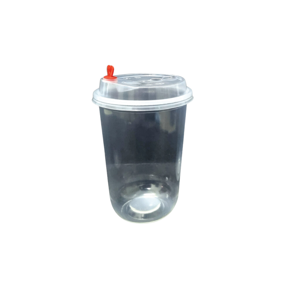 90-500U Shape Injection Cup -Transparent