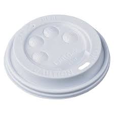 12OZ / 16OZ / 20OZ  BUTTON LID - WHITE