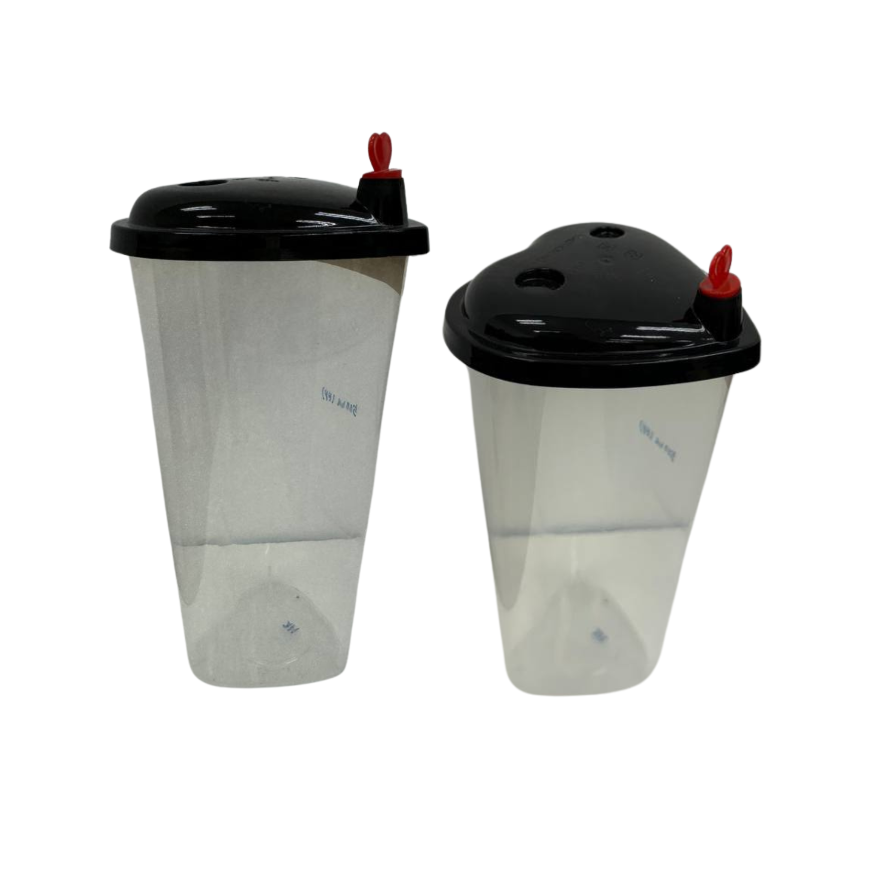 500H Heart Injection Cup -Transparent
