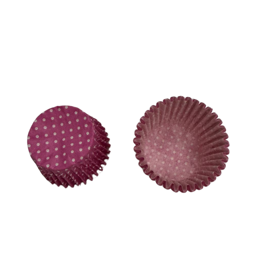 6CM Glassine Paper Cup (Pink Dot)