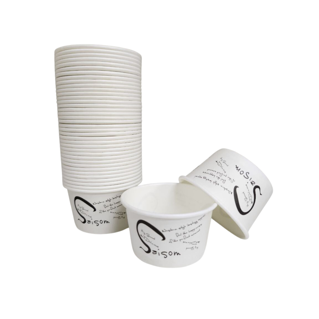 38/30 PRINTED PAPER CUP (GREY)