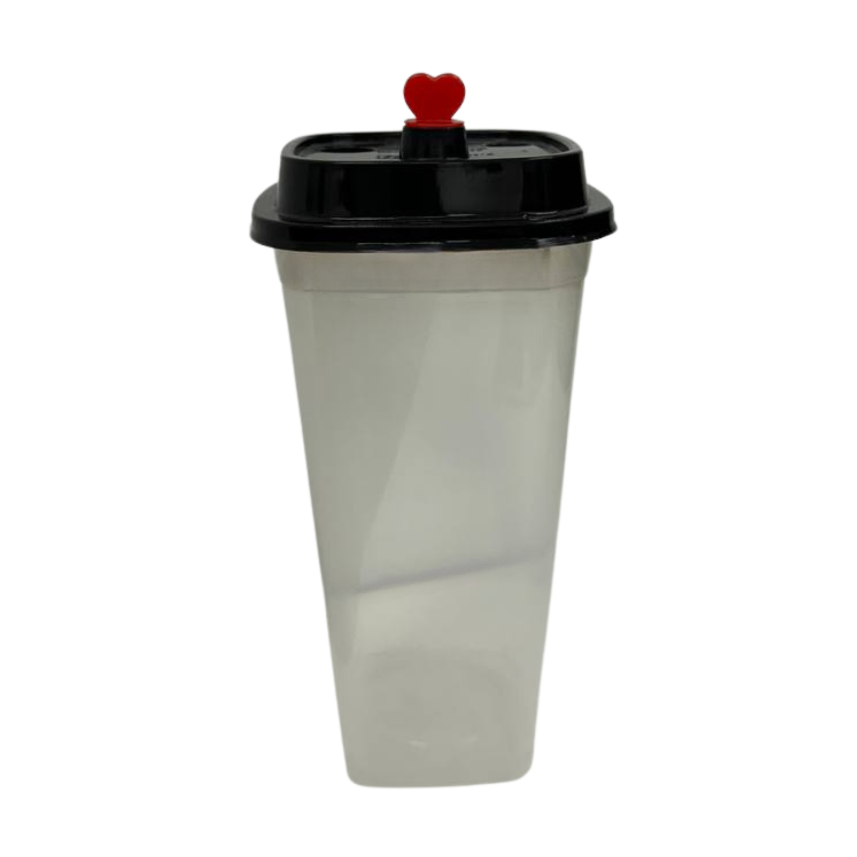 500S Square Injection Cup -Transparent