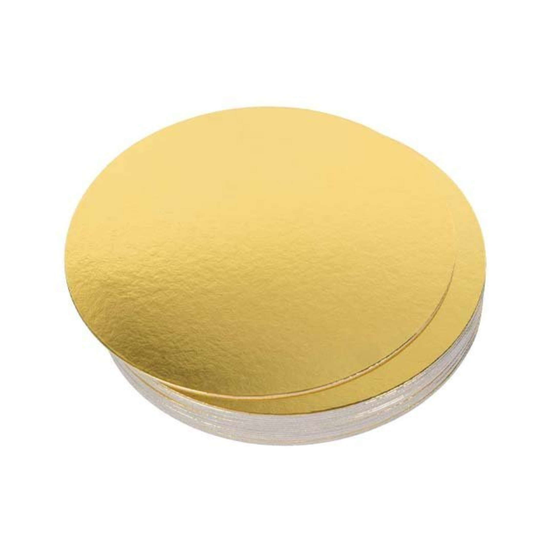 Cake Board Round Gold