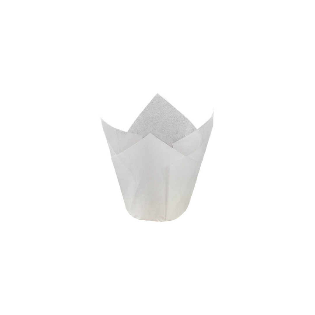 Greaseproof Baking Cup (White 15x15)