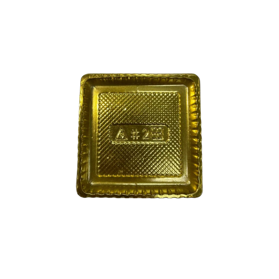 Gold PVC Plate