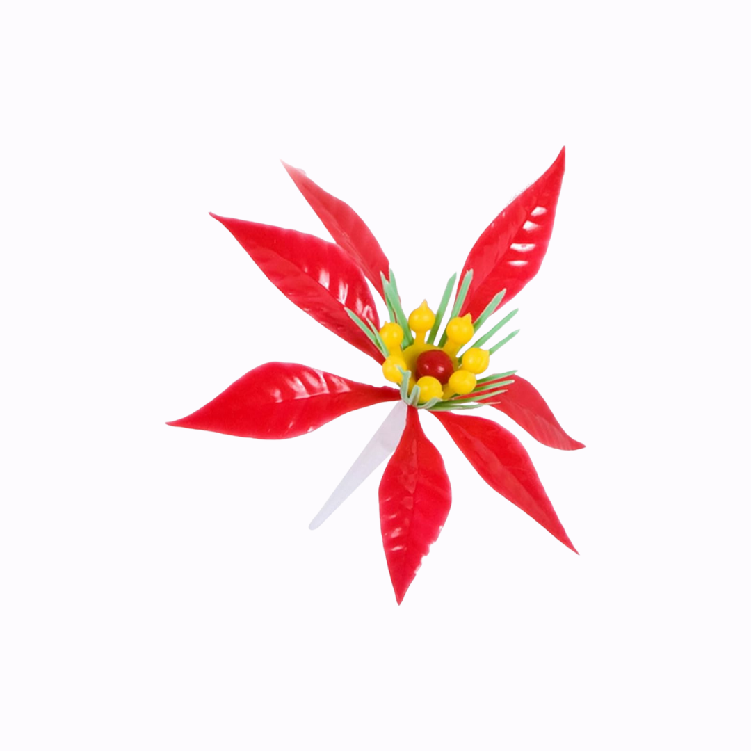 Medium Xmas Red Flower