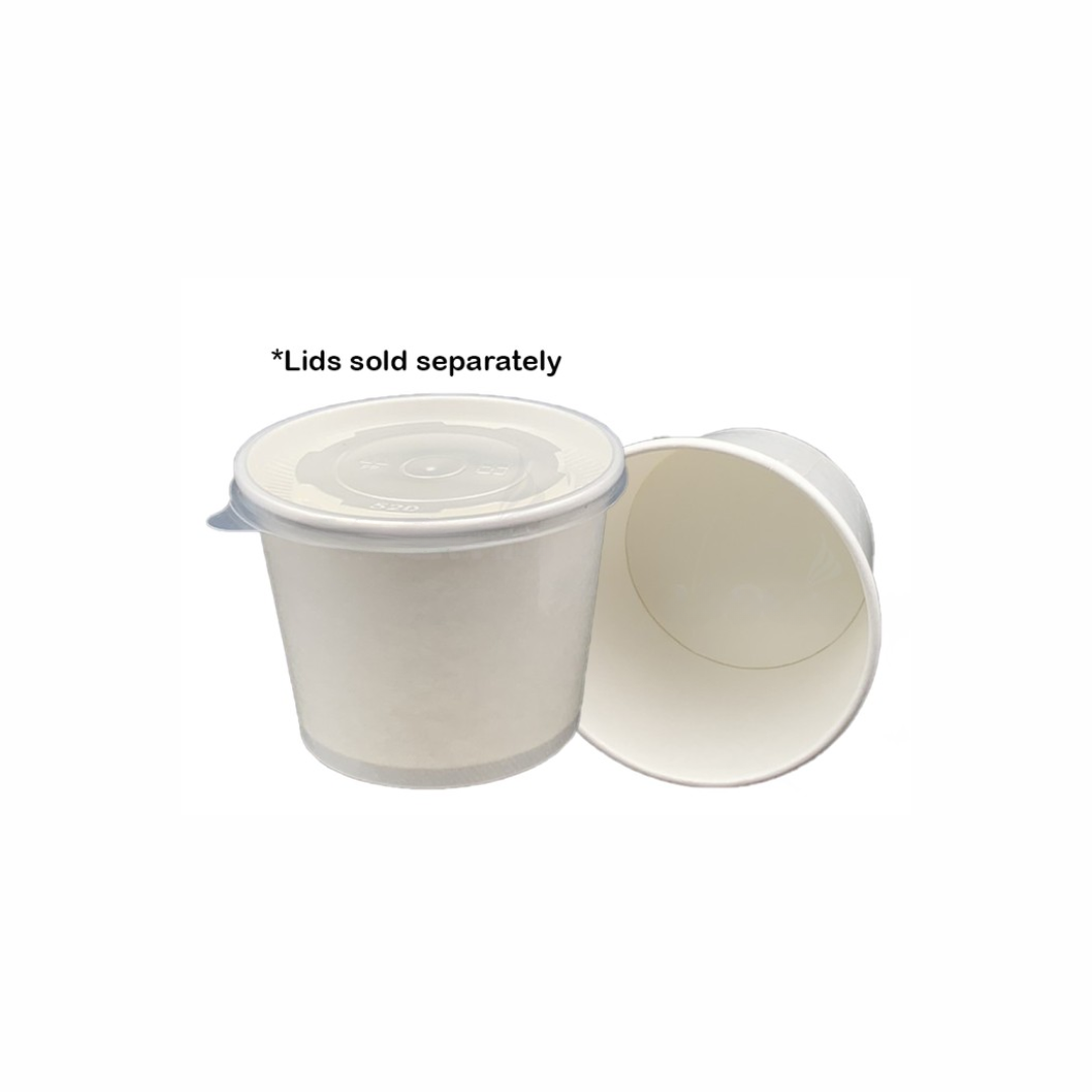 Round Plastic Container Lid to Fit MPFC16 & MPFC25
