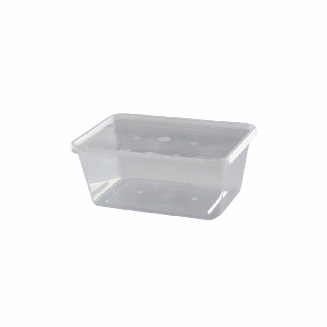 PP Rectangular Container + Lid