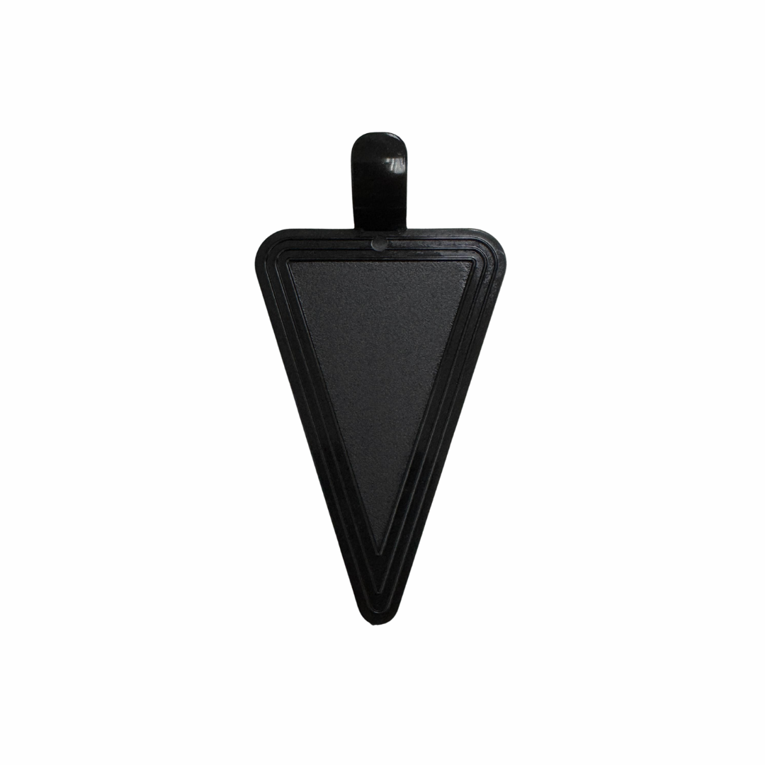 Plastic Cake Base 11.5X7.5CM - Black